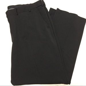 Black dress pants w/ elastic waist extenders